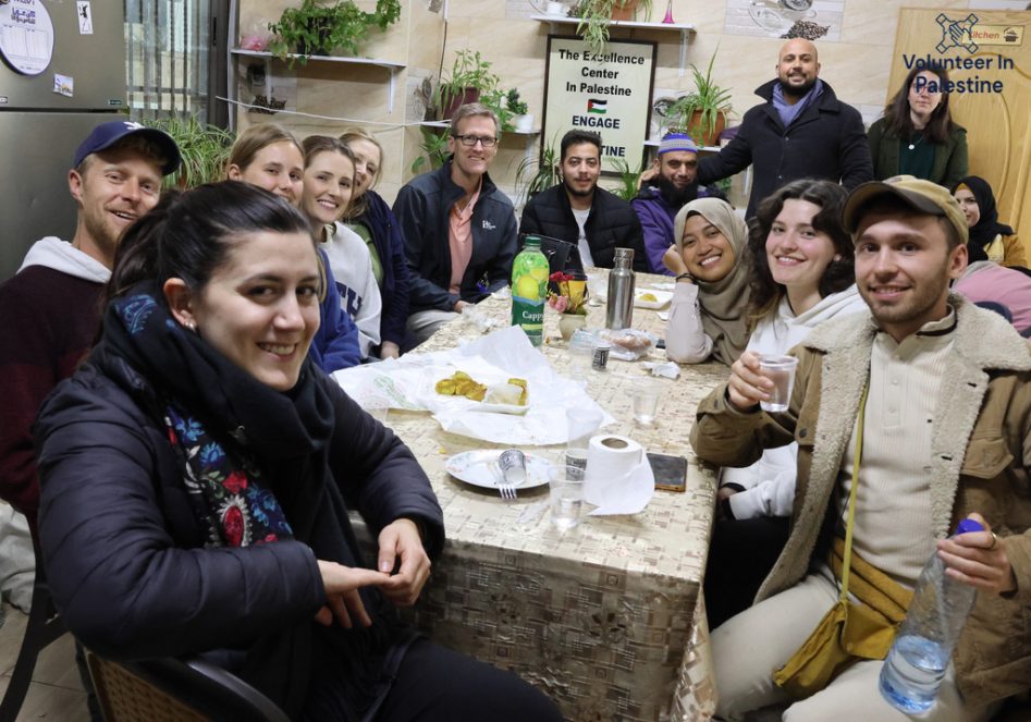 Volunteering in the Palestinian School Program