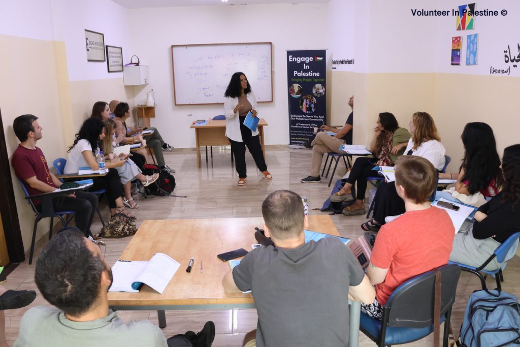 Volunteer In Local Schools In Palestine