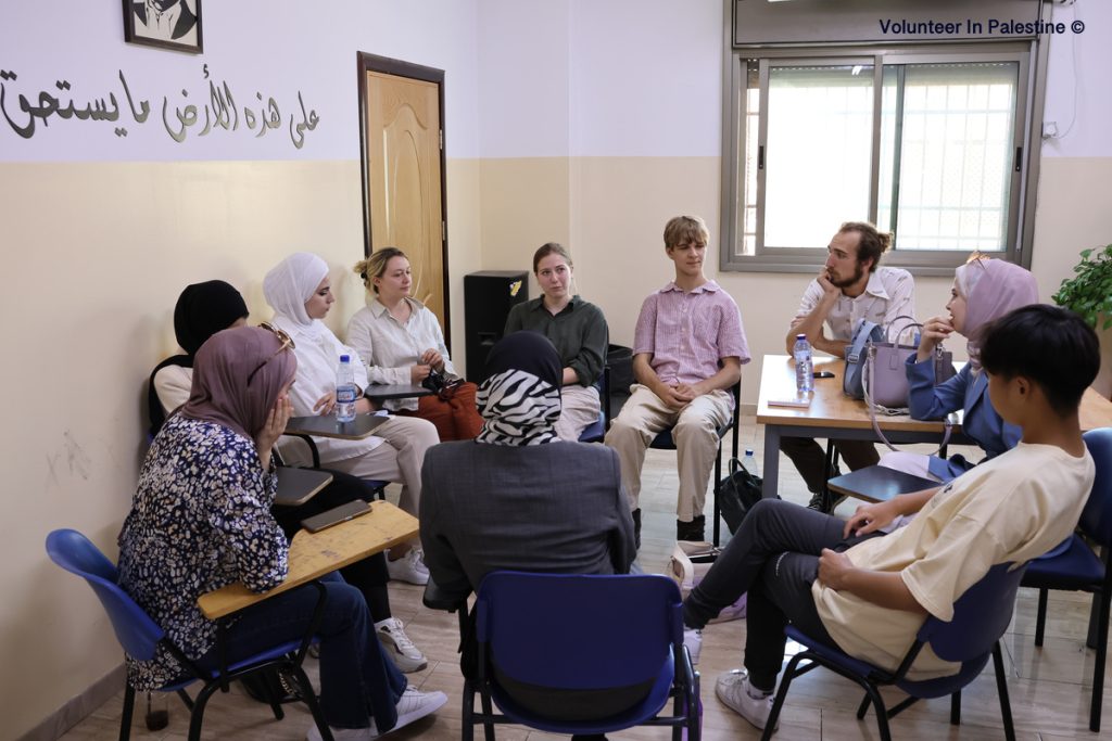 Volunteering in the West Bank